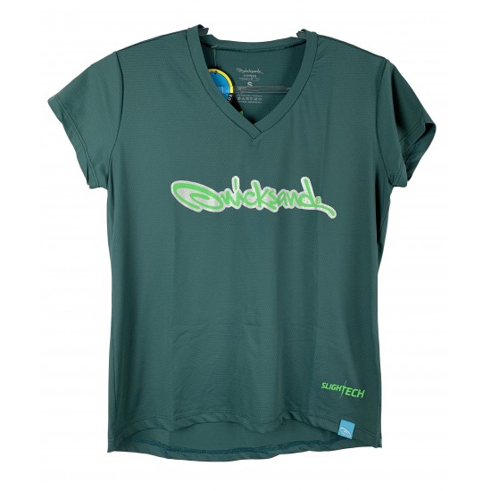 CAMISETA QUICKSAND SLIGHTECH W - VERDE